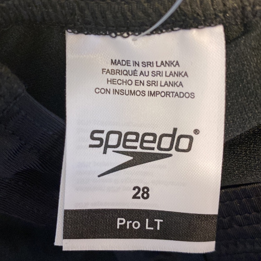 Speedo Youth Prolt Style 8191481 One Piece Swimsuit Lined Size 28 Nwt — image 8 of 8